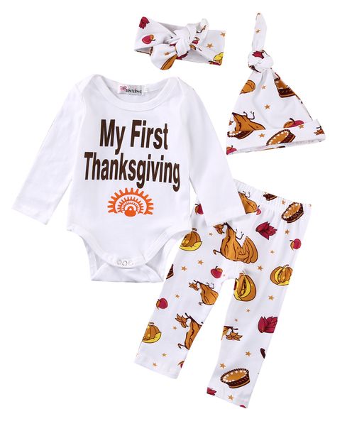 new arrival newborn toddler kids girls boys baby clothes my first thanksgiving romper+pants+hat headband 4 pcs outfits set, Pink;blue
new arrival newborn toddler kids girls boys baby clothes my first thanksgiving romper+pants+hat headband 4 pcs outfits set, Pink;blue