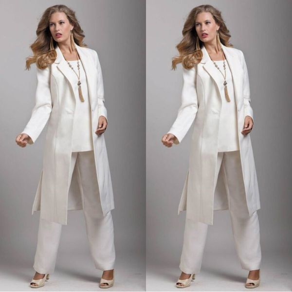 fashion three pieces mother of the bride pant suits with long jackets wedding guest gowns customized plus size mother of the bride dresses, Black;red
fashion three pieces mother of the bride pant suits with long jackets wedding guest gowns customized plus size mother of the bride dresses, Black;red