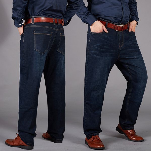 men's jeans size 30-48 men business classic male stretch plus 7xl baggy straight denim pants cotton work, Blue
men's jeans size 30-48 men business classic male stretch plus 7xl baggy straight denim pants cotton work, Blue