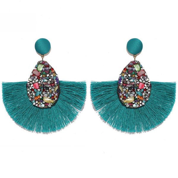14 colors new bohemian statement tassel earrings vintage ethnic drop dangle fringe fashion jewelry druzy earrings womens jewelry gifts, Silver
14 colors new bohemian statement tassel earrings vintage ethnic drop dangle fringe fashion jewelry druzy earrings womens jewelry gifts, Silver