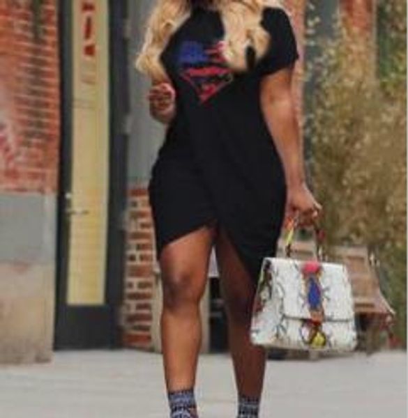 2020 women summer love casual dress cross designer short sleeved candy color dresses plus size 5xl, Black;gray
2020 women summer love casual dress cross designer short sleeved candy color dresses plus size 5xl, Black;gray