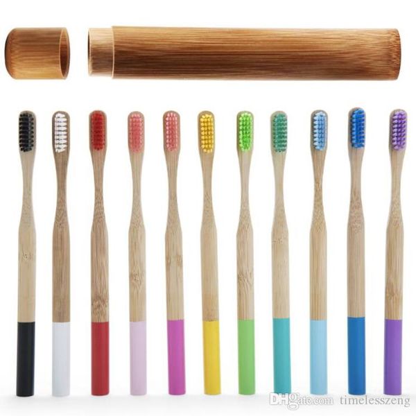 bamboo toothbrush set rainbow toothbrush 1pc bamboo tube eco friendly natural bamboo toothbrush travel case soft head teeth brush packing
bamboo toothbrush set rainbow toothbrush 1pc bamboo tube eco friendly natural bamboo toothbrush travel case soft head teeth brush packing