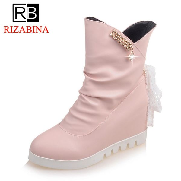 kemekiss size 34-43 women short boots wedges fur winter women shoes lace metal buckle mid calf boots sweet shoes woman footwear, Black
kemekiss size 34-43 women short boots wedges fur winter women shoes lace metal buckle mid calf boots sweet shoes woman footwear, Black