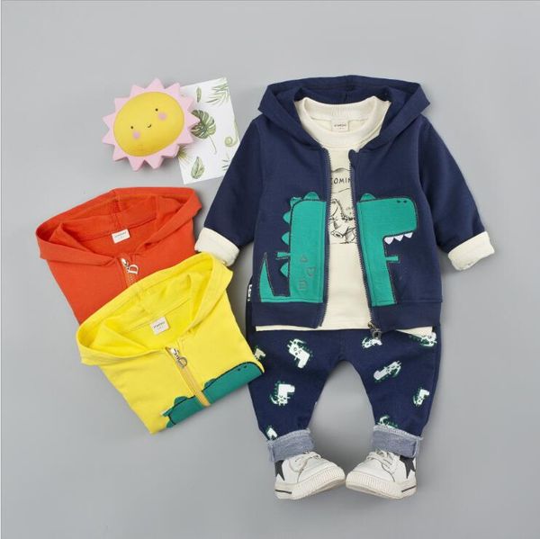spring 2018 korean version of children's clothing creative boys and girls pure cotton three-piece set of children's fashion long-s, White
spring 2018 korean version of children's clothing creative boys and girls pure cotton three-piece set of children's fashion long-s, White