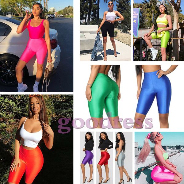 summer women biker shorts solid glossy fluorescence bodycon tracksuit leggings slim high waist elastic shorts ladies fashion streetwear, White;black
summer women biker shorts solid glossy fluorescence bodycon tracksuit leggings slim high waist elastic shorts ladies fashion streetwear, White;black