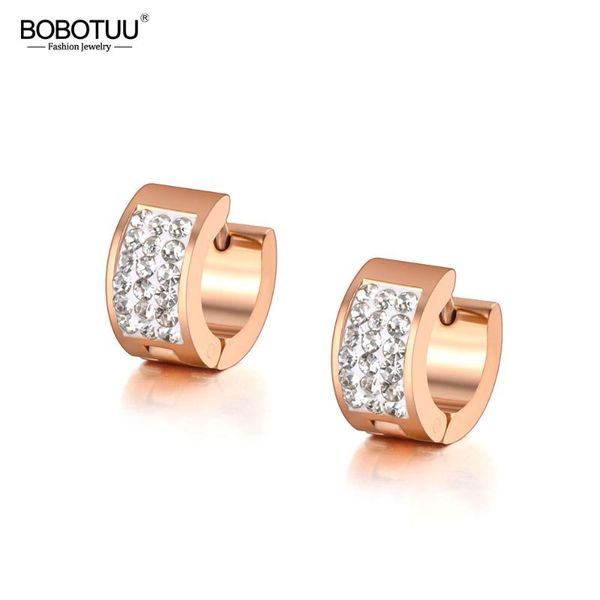 bobotuu trendy mosaic rhinestone titanium stainless steel hoop earrings rose gold crystal ears jewelry for women girls be19148, Golden;silver
bobotuu trendy mosaic rhinestone titanium stainless steel hoop earrings rose gold crystal ears jewelry for women girls be19148, Golden;silver