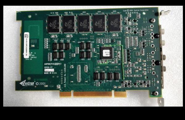 cards 100% tested work perfect for systran cpcig-ff rev.c3 made in u.s.a. systra corporation
cards 100% tested work perfect for systran cpcig-ff rev.c3 made in u.s.a. systra corporation