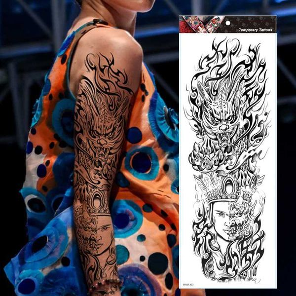 temporary tattoo sleeve full arm waterproof tattoo transfers body art men women
temporary tattoo sleeve full arm waterproof tattoo transfers body art men women