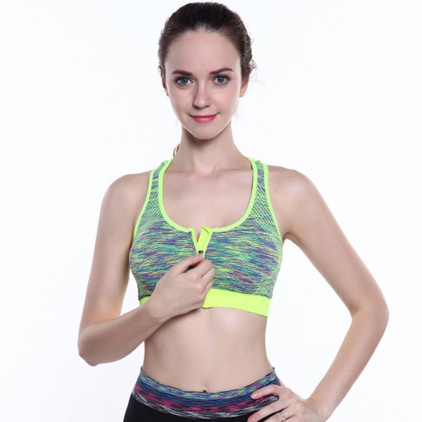 front zipper women sports bra fitness yoga running sport gym underwear brassiere active wear aerobics exercise costume, White;black
front zipper women sports bra fitness yoga running sport gym underwear brassiere active wear aerobics exercise costume, White;black