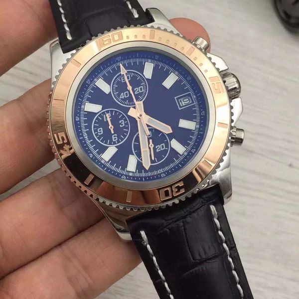 наручные часы с циферблатом superocean chronograph 42 мм с черным циферблатом и черным кожаным поясом ураганные мужские часы, Slivery;brown
наручные часы с циферблатом superocean chronograph 42 мм с черным циферблатом и черным кожаным поясом ураганные мужские часы, Slivery;brown
