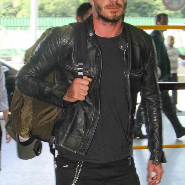 2019 new genuine leather male slim leather clothing motorcycle clothing jacket stand collar short design, Black
2019 new genuine leather male slim leather clothing motorcycle clothing jacket stand collar short design, Black
