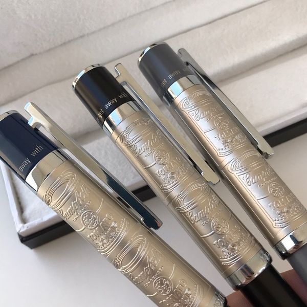 luxury pen heavy and thick barrel writing gift pen limited special edition famous people series andy warhol relief design ballpoint pens, Blue;orange
luxury pen heavy and thick barrel writing gift pen limited special edition famous people series andy warhol relief design ballpoint pens, Blue;orange