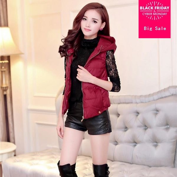 women's vests 2021 autumn& winter vest female short paragraph korean version of slim hooded down cotton women waistcoat w291, Black;white
women's vests 2021 autumn& winter vest female short paragraph korean version of slim hooded down cotton women waistcoat w291, Black;white