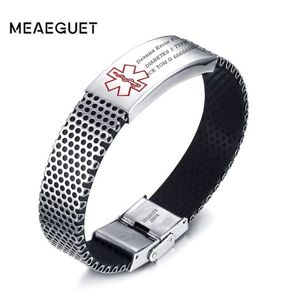 men stainless steel bracelet custom id bangle silver watch brands medical alert personalized male wristbands diabetic jewelry, Golden;silver
men stainless steel bracelet custom id bangle silver watch brands medical alert personalized male wristbands diabetic jewelry, Golden;silver