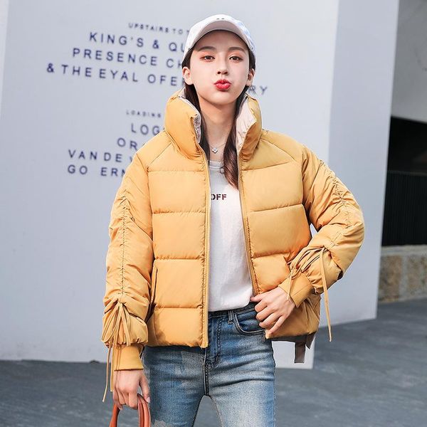 2019 new arrival fashion stand collar women winter jacket cotton padded warm thicken ladies short coats parka womens jackets, Black
2019 new arrival fashion stand collar women winter jacket cotton padded warm thicken ladies short coats parka womens jackets, Black