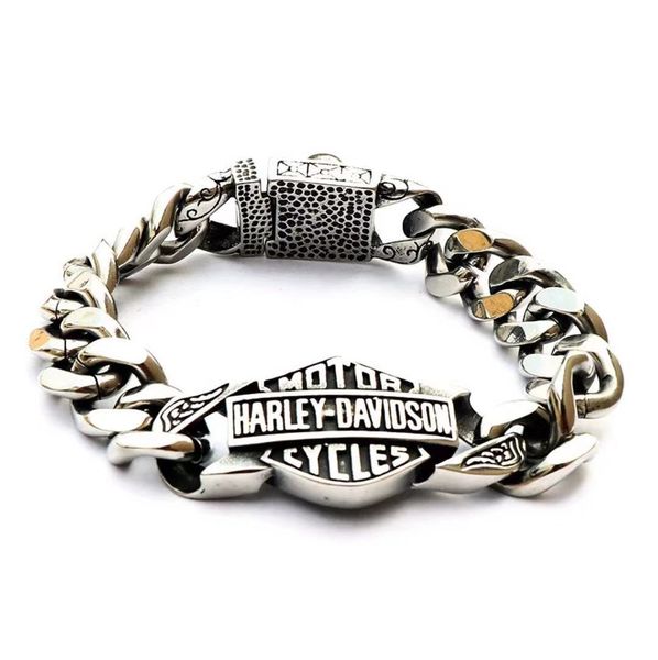 Big heavy punk cool motorcyle biker harley acce orie tainle teel charm bracelet hip hop jewelry, Golden;silver
Big heavy punk cool motorcyle biker harley acce orie tainle teel charm bracelet hip hop jewelry, Golden;silver