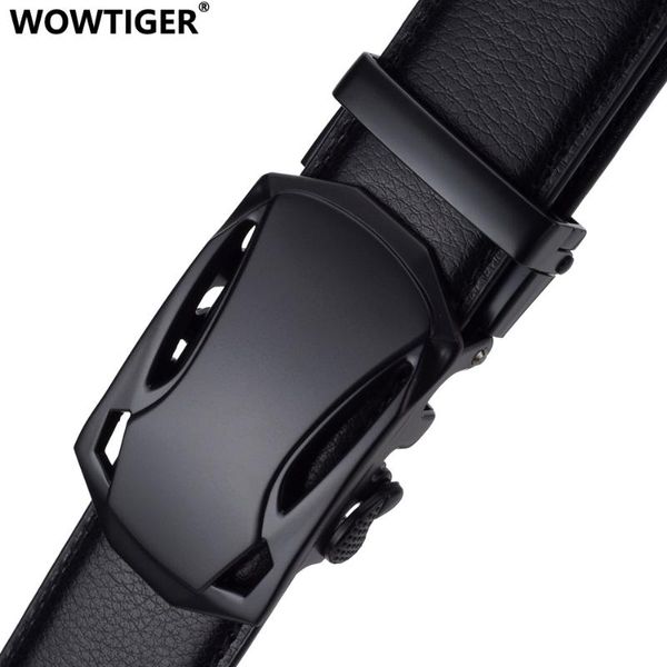 wowtiger black 3.5cm genuine leather cowhide men's belt strap for male automatic buckle belts for men brand designer belt, Black;brown
wowtiger black 3.5cm genuine leather cowhide men's belt strap for male automatic buckle belts for men brand designer belt, Black;brown