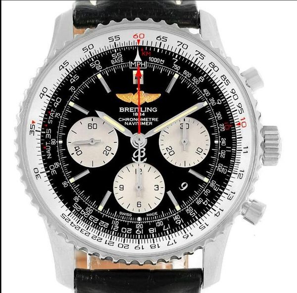 Роскошный b reitling Topselling новый топ Navitimer 01 AB012012 / BB01 стальной корпус ETA автоматический нет хронограф мужские часы Часы
Роскошный b reitling Topselling новый топ Navitimer 01 AB012012 / BB01 стальной корпус ETA автоматический нет хронограф мужские часы Часы
