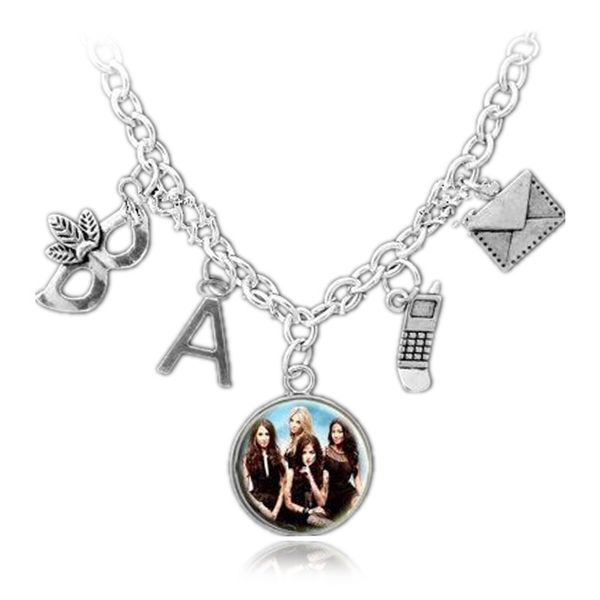 television soundtrack pretty little liar charm necklace got a secret can you keep it message mask pendant necklace, Silver
television soundtrack pretty little liar charm necklace got a secret can you keep it message mask pendant necklace, Silver