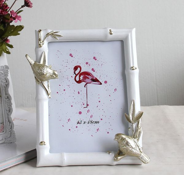 new style bird resin p frame for wedding party family home decor picture deskframe p gift for friend lfb665
new style bird resin p frame for wedding party family home decor picture deskframe p gift for friend lfb665