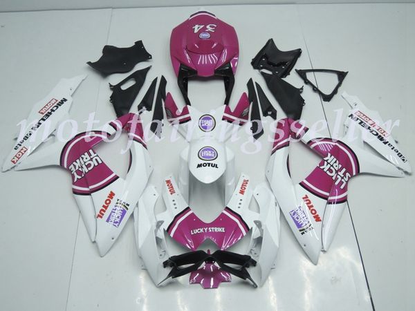 new abs plastic fairings kit fit for suzuki gsxr600 gsxr750 gsx-r600 r750 k8 2008 2009 2010 injection mold pink lucky strike
new abs plastic fairings kit fit for suzuki gsxr600 gsxr750 gsx-r600 r750 k8 2008 2009 2010 injection mold pink lucky strike