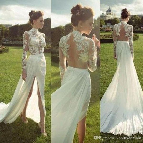 2019 autumn's new elegant white cocktail dress lace chiffon long-sleeved high-neck false perspective gown dress, Black
2019 autumn's new elegant white cocktail dress lace chiffon long-sleeved high-neck false perspective gown dress, Black