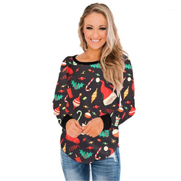 sleeve tshirts designer santa claus printed pullover casual clothing womens crew neck tshirts christmas womens long, White
sleeve tshirts designer santa claus printed pullover casual clothing womens crew neck tshirts christmas womens long, White
