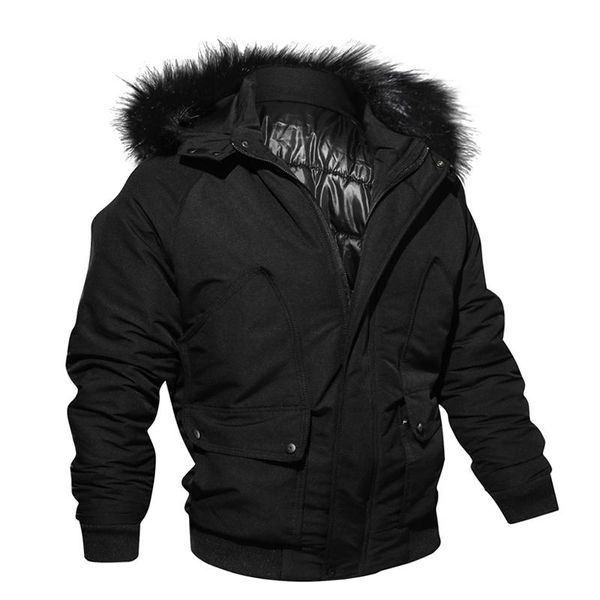 fashion- jacket parkas mens military army thermal hooded fur pilot jacket coat thicker casual parkas bomber cotton coat size -3xl, Black;brown
fashion- jacket parkas mens military army thermal hooded fur pilot jacket coat thicker casual parkas bomber cotton coat size -3xl, Black;brown