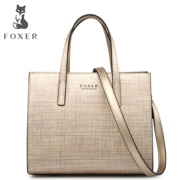 foxer brand women's cowhide leather handbags shoulder bags new design fashion female shoulder bag all-match women's bag
foxer brand women's cowhide leather handbags shoulder bags new design fashion female shoulder bag all-match women's bag