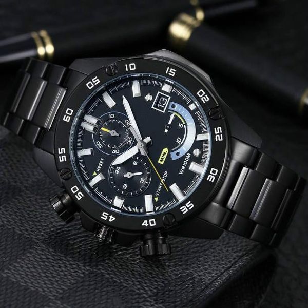 6 needle multi-function male watch quartz movement 316l fine steel case case gold steel coating anti-scratch mirror belt power saving functi, Slivery;brown
6 needle multi-function male watch quartz movement 316l fine steel case case gold steel coating anti-scratch mirror belt power saving functi, Slivery;brown