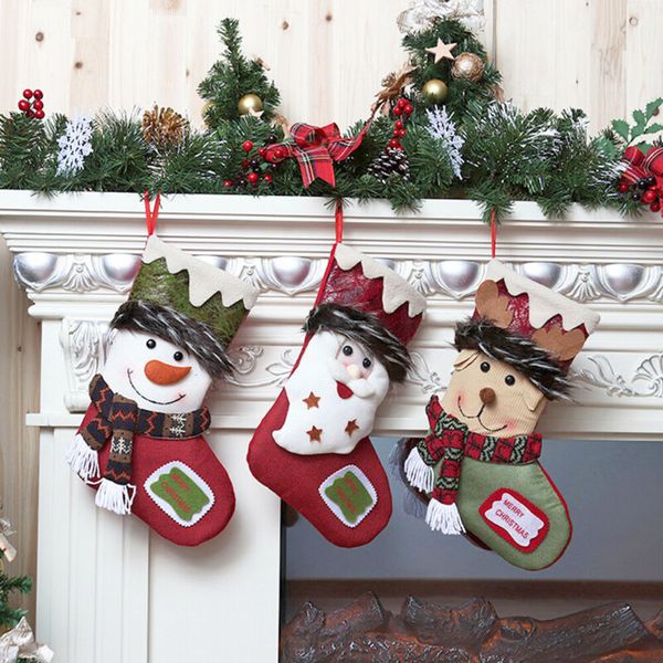 christmas stocking sack gift decoration 3d santa snowman reindeer candy bag gift xmas tree decor
christmas stocking sack gift decoration 3d santa snowman reindeer candy bag gift xmas tree decor