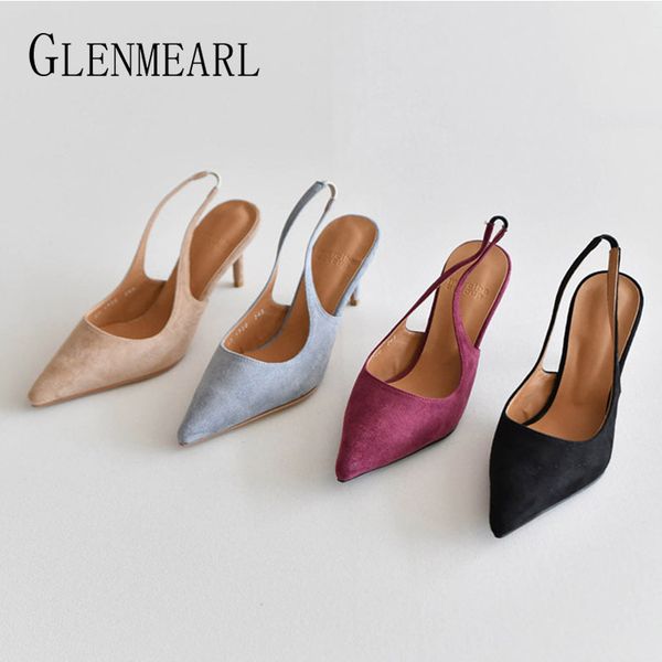 women shoes brand sandals for girl back tick high heels point toe casual female sandals flock thin heels black shoes summer 2020 t200529
women shoes brand sandals for girl back tick high heels point toe casual female sandals flock thin heels black shoes summer 2020 t200529