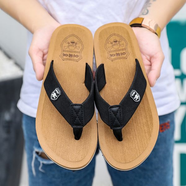 gram epos man strip flip flops summer slippers for school street casual walking seaside beach soft non-slip bottom stylish flats, Black
gram epos man strip flip flops summer slippers for school street casual walking seaside beach soft non-slip bottom stylish flats, Black
