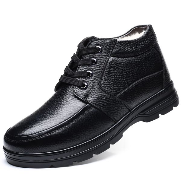 winter men genuine leather boots thick wool male super warm snow boots oxfords men non-slip cotton shoes boot rtg5, Black
winter men genuine leather boots thick wool male super warm snow boots oxfords men non-slip cotton shoes boot rtg5, Black