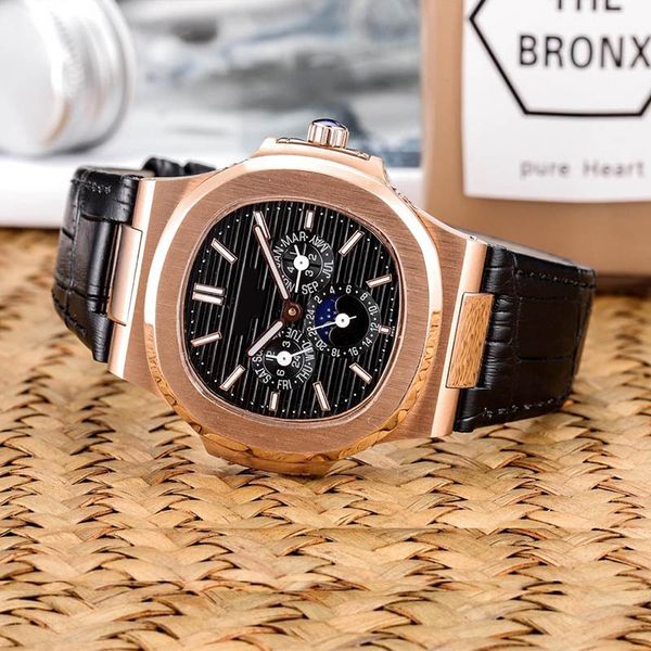luxury automatic mechanical nautilus mens watch designer watches date chrono male wristwatch orologio di lusso reloj, Slivery;brown
luxury automatic mechanical nautilus mens watch designer watches date chrono male wristwatch orologio di lusso reloj, Slivery;brown