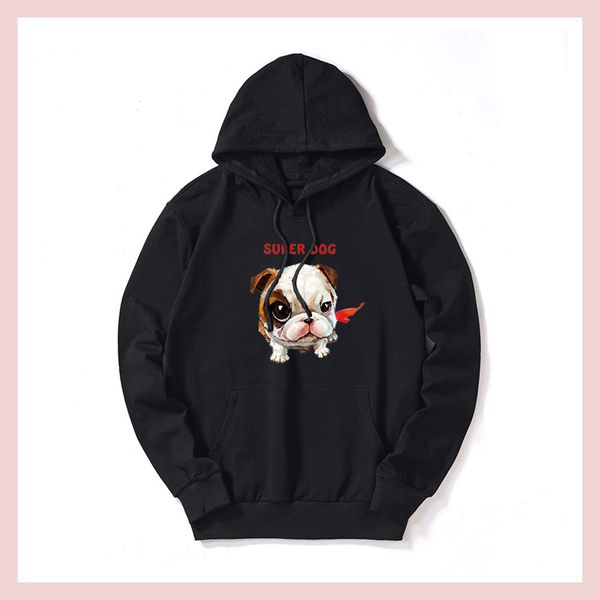 luxury women men hoodies fashion deisgner hoodie long-sleeved dog print sweater men fashion clothing plus size 5 colors, Black
luxury women men hoodies fashion deisgner hoodie long-sleeved dog print sweater men fashion clothing plus size 5 colors, Black