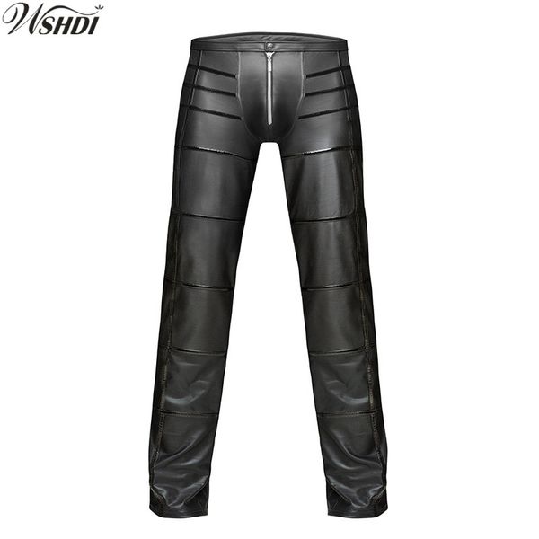 pu faux leather pants men black trousers nightclub stage singers dancer trousers high elastic leather slim fit plus size
pu faux leather pants men black trousers nightclub stage singers dancer trousers high elastic leather slim fit plus size