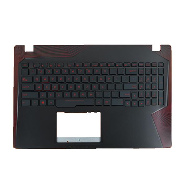 lapblack upper case palmrest keyboard assembly replacement part repair for asus rog gl553vw, gl553vd
lapblack upper case palmrest keyboard assembly replacement part repair for asus rog gl553vw, gl553vd