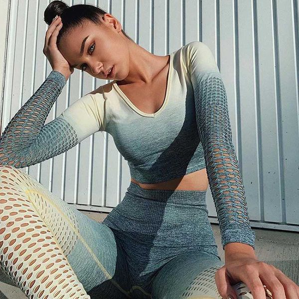 gradient catout sports suits seamless yoga set women fitness clothing sportswear woman gym leggings sports yoga shirts, White;red
gradient catout sports suits seamless yoga set women fitness clothing sportswear woman gym leggings sports yoga shirts, White;red