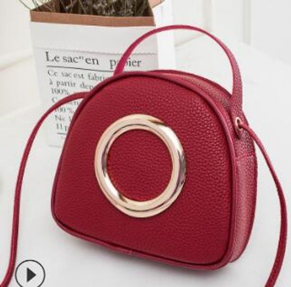 Popular fashion big brand personality creative ring mobile phone bags foreign trade hot selling oblique shoulder small bag 2019 new handbag