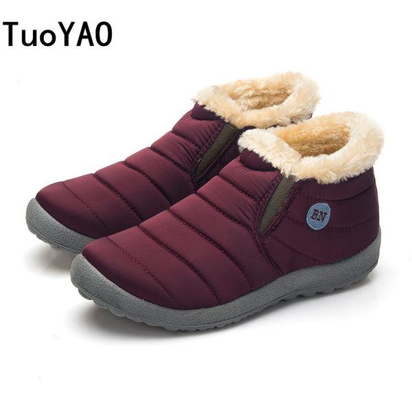 2019 new winter warm snow boots cotton inside antiskid bottom warm fur waterproof ski boots plush inside casual shoes size 35-48, Black
2019 new winter warm snow boots cotton inside antiskid bottom warm fur waterproof ski boots plush inside casual shoes size 35-48, Black