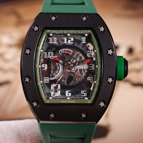 лучшее издание новый черный керамический корпус 43 мм rm030 big date miyota автоматические мужские часы зеленый внутренний зеленый резиновый, Slivery;brown
лучшее издание новый черный керамический корпус 43 мм rm030 big date miyota автоматические мужские часы зеленый внутренний зеленый резиновый, Slivery;brown