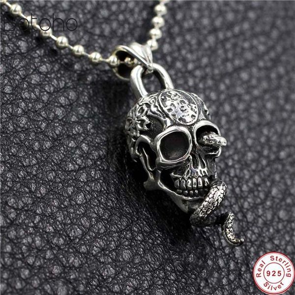 hiphop punk rock skull pendant 100% real 925 sterling silver for women men necklace pendant gift fine jewelry gift new, Bronze;silver
hiphop punk rock skull pendant 100% real 925 sterling silver for women men necklace pendant gift fine jewelry gift new, Bronze;silver