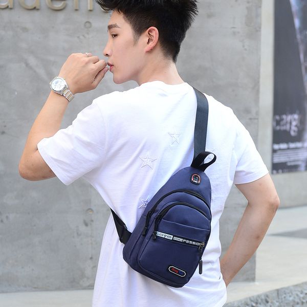 new style waterproof men's women's chest bag oxford cloth shoulder bag shoulder chest versatile casual backpack
new style waterproof men's women's chest bag oxford cloth shoulder bag shoulder chest versatile casual backpack