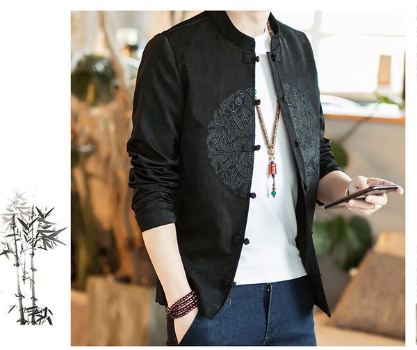 2019 men embroidery bomber jackets mens streetwear casual jackets coats male harajuku chinese style windbreaker, Black;brown
2019 men embroidery bomber jackets mens streetwear casual jackets coats male harajuku chinese style windbreaker, Black;brown