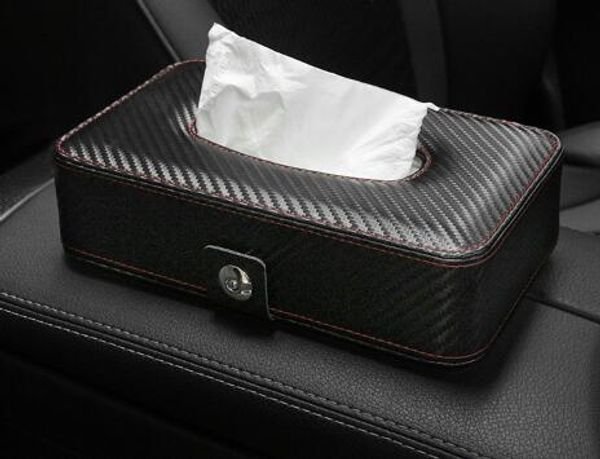 car kit tissue box carbon fiber pu car sun visor hanging type tissue cover in styling
car kit tissue box carbon fiber pu car sun visor hanging type tissue cover in styling