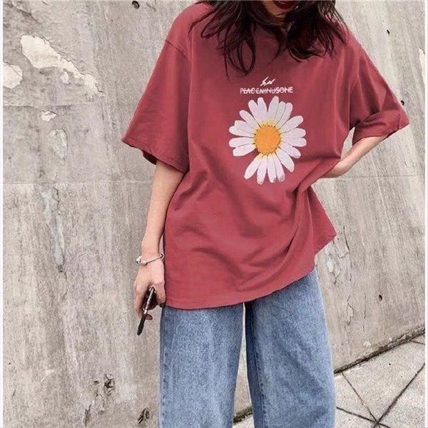 super fire bf all-match daisy short-sleeved t-shirt female loose student half-sleeved clothes ins fashion super fire bf all-match daisy shor, White
super fire bf all-match daisy short-sleeved t-shirt female loose student half-sleeved clothes ins fashion super fire bf all-match daisy shor, White