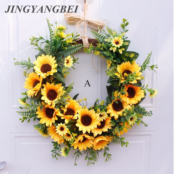 30cm40cm sunflower wreath artificial wreath door decoration wall decoration hanging home christmas party wedding holiday decorat
30cm40cm sunflower wreath artificial wreath door decoration wall decoration hanging home christmas party wedding holiday decorat