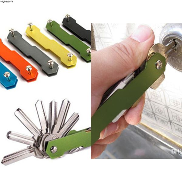 key clip non slip metal practical aluminium alloy edc tool high strength flexible pocket keys holder lxl798q-1, Silver
key clip non slip metal practical aluminium alloy edc tool high strength flexible pocket keys holder lxl798q-1, Silver