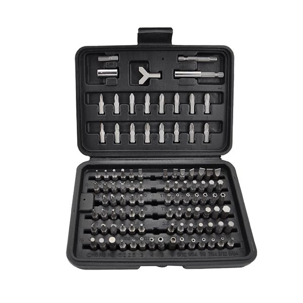 100pcs screwdriver bit set all purpose security bit set with tough case bonus ratcheting screwdriver
100pcs screwdriver bit set all purpose security bit set with tough case bonus ratcheting screwdriver